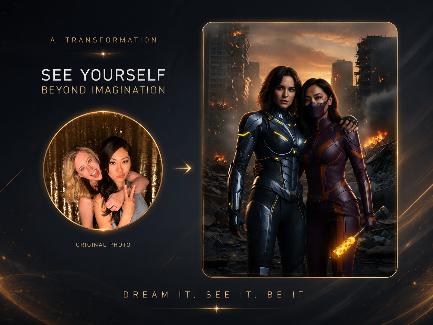 AI transformation example