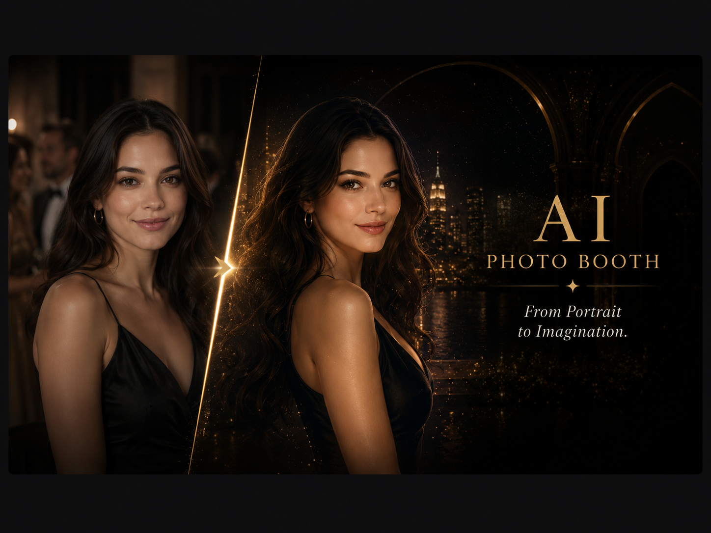 AI Photo Booth experience