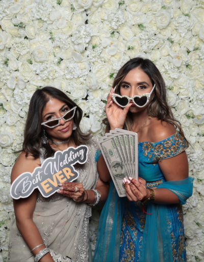 Wedding photo booth activation