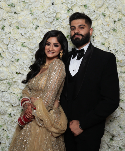 Wedding photo booth experience