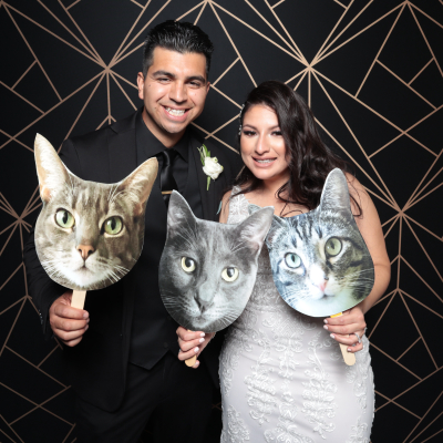 Wedding photo booth experience